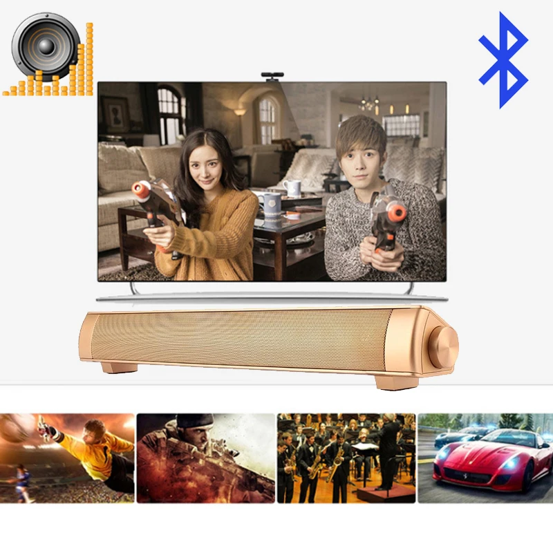 Беспроводной динамик s Bluetooth динамик Саундбар домашний аудио и кинотеатр портативные звуковые панели Bluetooth динамик