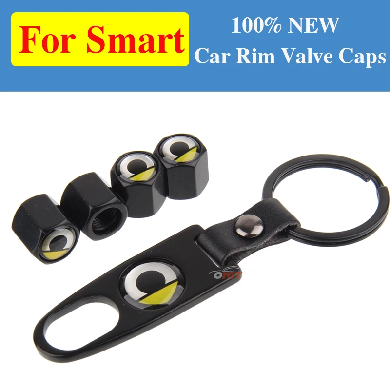 

1set Car Styling Smart Logo Auto Rim Tire Valve Caps Cover Dust-proof for W211 W203 W204 W124 W201 W202 W212 W220 W205 GLA CLA