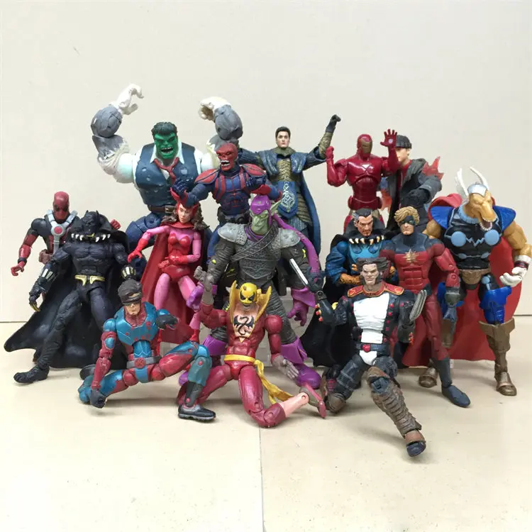 Hasbro Marvel Action Figure Hulk Batman Doctor Black Panther Wolverine Action Figure Da 7 Pollici Fuori Stampa Modello Decorazione Giocattolo