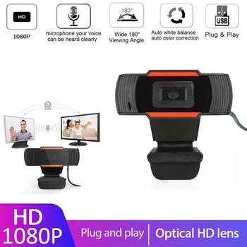 

USB Mini Webcams 1080P Gaming Webcam Hd 1080p Web Camera For Computer With Microphone For PC Gamer Complete