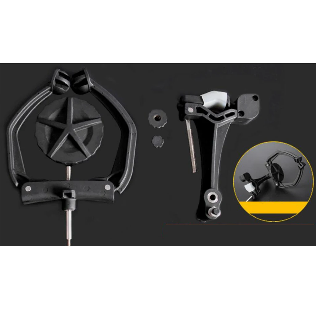 Compact Fishing Line Winder Spooler Machine Baitcasting Spinning Reel Spool Spooling System Black