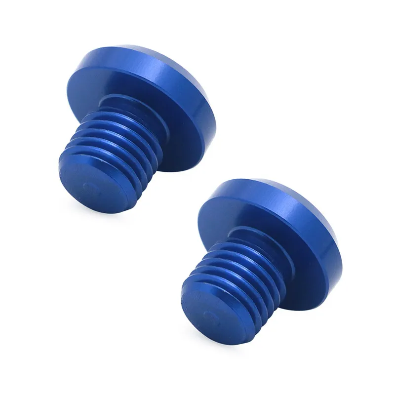Motorcycle Mirror Hole Plugs Screws Bolts For Yamaha Honda etc