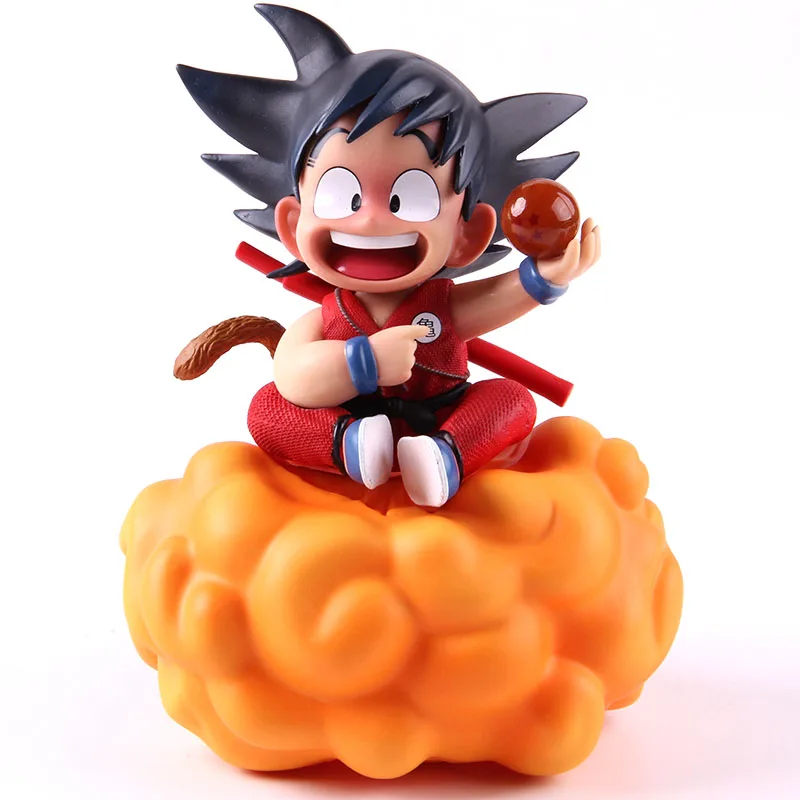 

Dragon Ball Z Child Kid Son Goku on Somersault Cloud PVC Gokou Son Goku Action Figure Collectible Model Toy