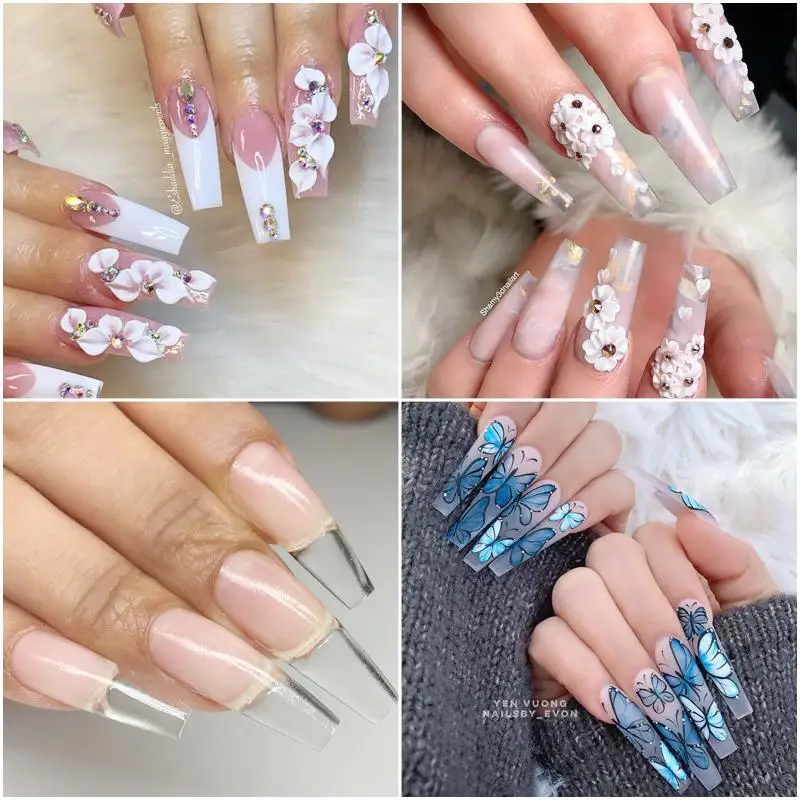 10g/box Pink Nude Glitter Acrylic Powder Nail Professional Polymer for  French Nail Extension Decoration Carving Design Manicure - AliExpress