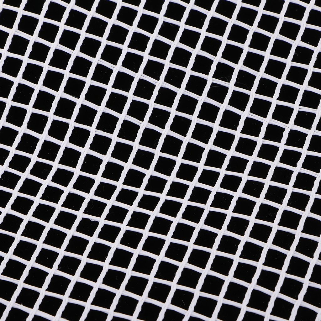 Blank White Canvas Mesh & Wood Handle Bent Latch Hook Rug Tapestry DIY Tool Kit