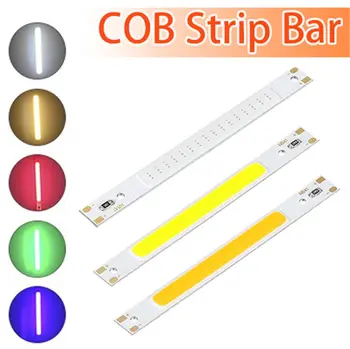 

DC5V COB LED Strip Bar Light 3W 80x7.5mm Warm Cold White Red Blue Green Color Lamp Emitting Diode Chip