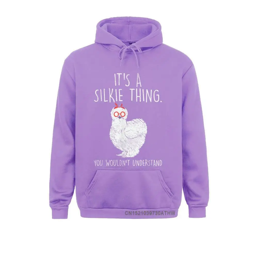 Silkie Chicken funny chicken gifts T-Shirt__3581 Hip Hop Youth Sweatshirts Long Sleeve Hoodies Comics Clothes Silkie Chicken funny chicken gifts T-Shirt__3581purple