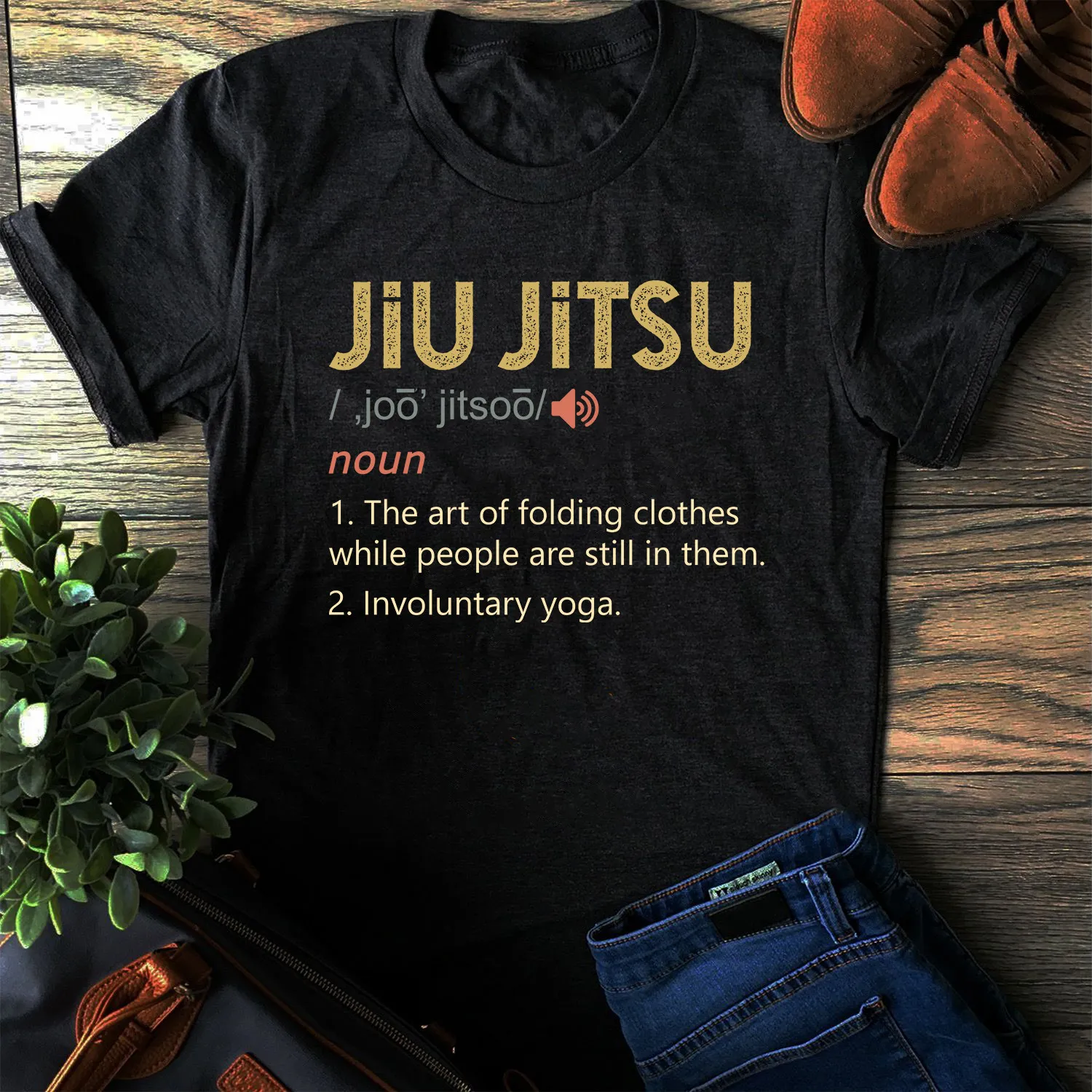 Бразильский боец для джиуджитсу ММА. Забавная футболка Jiu Jitsu. Летняя хлопковая