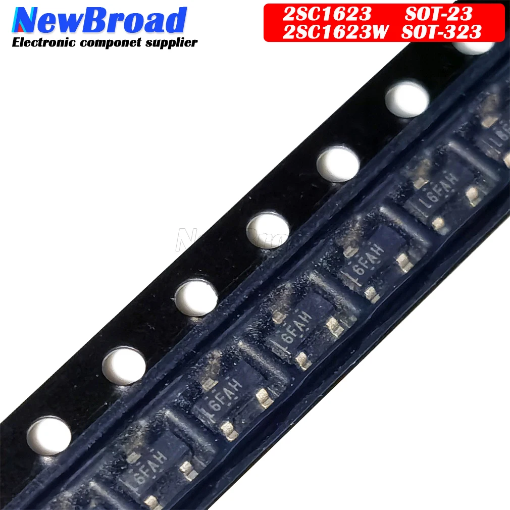 Патч-транзистор NPN L6 L7 2SC1623-T1B 2SC1623 L2SC1623SLT1 SOT-23 2SC1623W SOT323 50 В/100 мА шт. | Электронные
