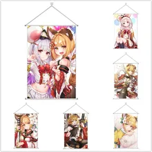 

Granblue Fantasy Vikala Vajra Alloy Scroll Cartoon Comic Scroll Hanging Wall Decor