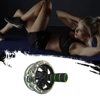 

200Mm Multifunctional Household Abdominal Wheel Core Neutral Steel ABS Plastic Urethane Foam Gym Training