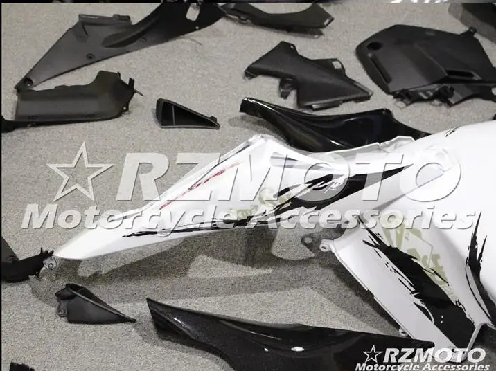 Мотоциклетный обтекатель abs Подходит для Honda CBR600RR F5 2013- корпусные детали формы белый черный ACEKITS Магазин № 0082