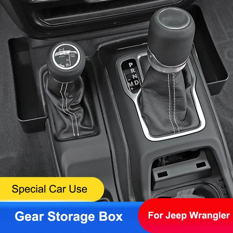 Seat Back Rear Trunk Side Storage Box Organizer Tray For Jeep Wrangler JK 07-17 