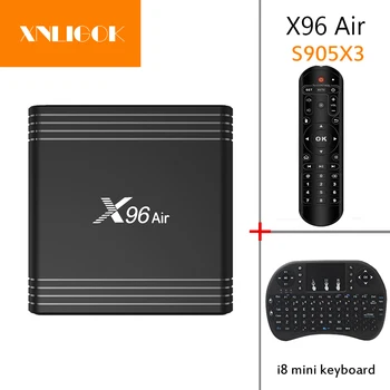 

X96 Air Smart TV Box Android 9.0 Amlogic S905X3 DDR3 4GB 32GB 64GB Android Tv Box X96Air 1080P 4K 60fps Set Top Box