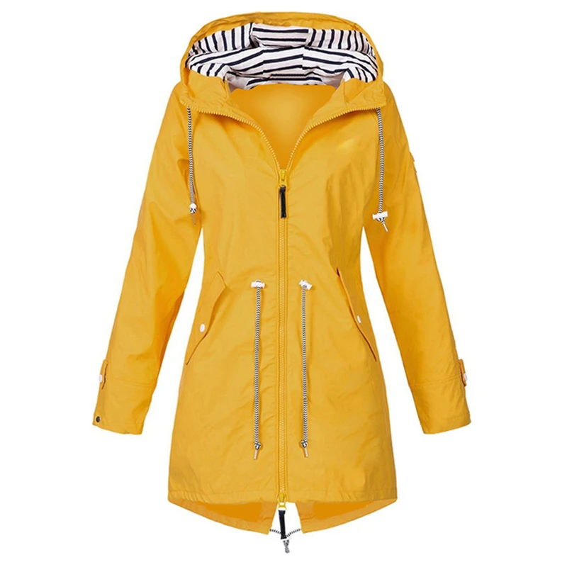 Zwijgend Correlaat winter Womens Regenjas Jas Bos Jas Regenjas Vrouwen Waterdichte Regen Jassen  Outdoor Lange Herfst Winter Regen Jas S 5XL 2019|Regenjassen| - AliExpress