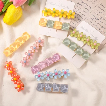 

1 Set Women Girls Sweet Beautiful Geometric Hairpins Cute Hair Ornament Headband Hair Clips Barrettes Fashion Hair Accessories