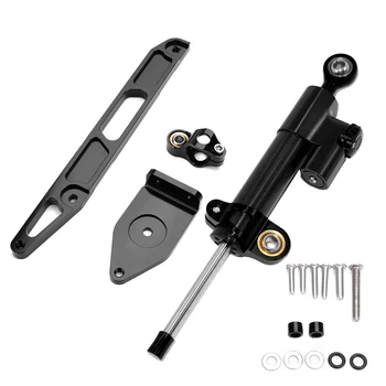 

FREE SHIPPING For YAMAHA XJR1300 XJR 1300 2002-2015 Motorcycle CNC Steering Damper Stabilizer With Mounting Bracket Adapter Set