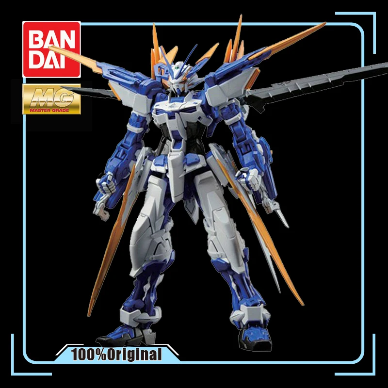 

BANDAI MG 1/100 SEED Destiny Astray B- MBF-P03D Gundam Astray Blue Frame D Confusion In Assembly Model Action Toy Figures