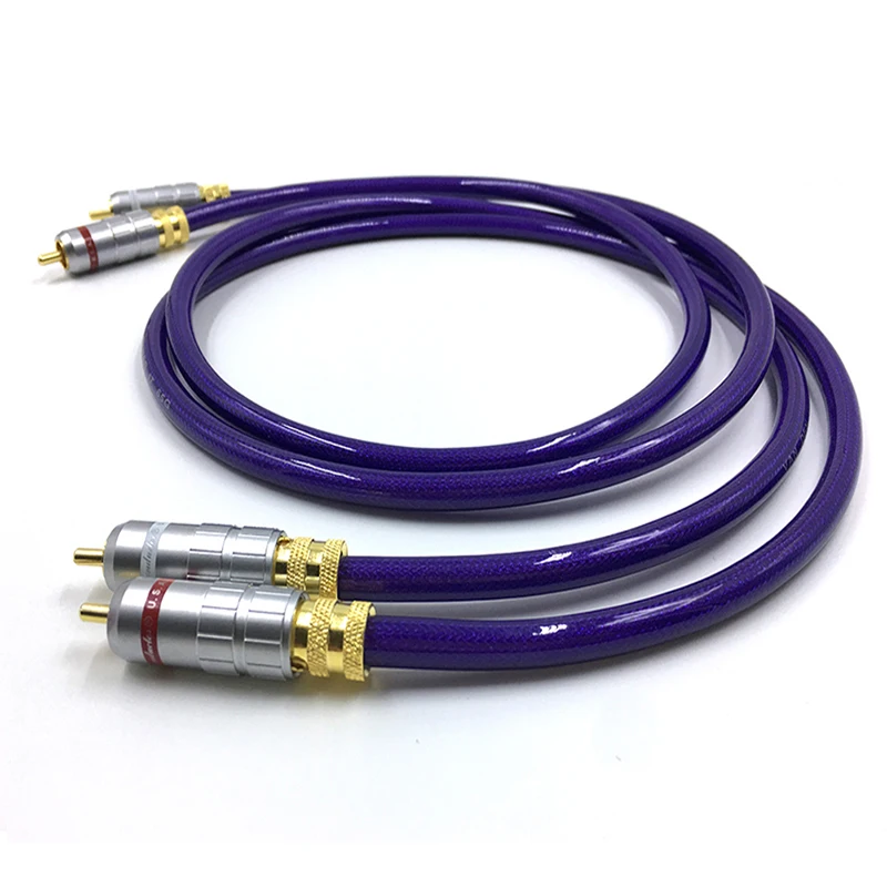 Amplificatore Audio Hifi Cd Lettore Dvd Van Den Hul Vdh Hybrid Rca Audio Cavo Di Interconnessione