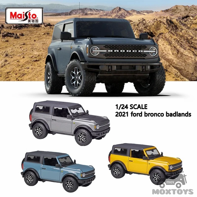 2021 Ford Bronco Badlands Diecast Model 