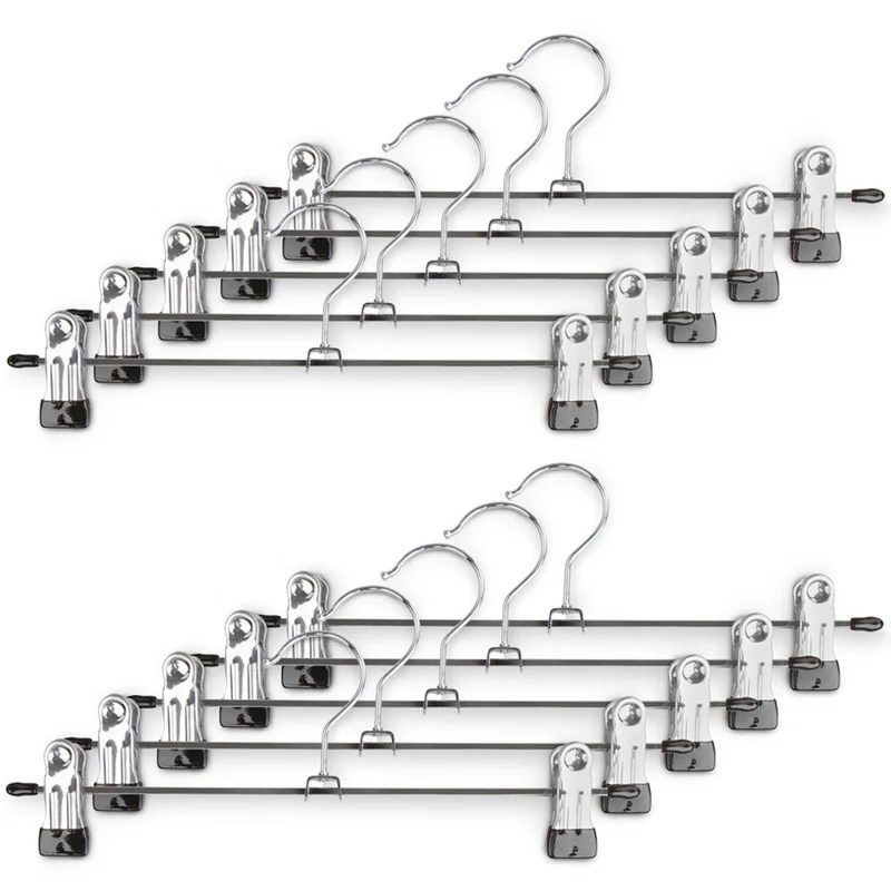 1 шт. клип вешалки для одежды металлическая прищепка подставка брюк юбка