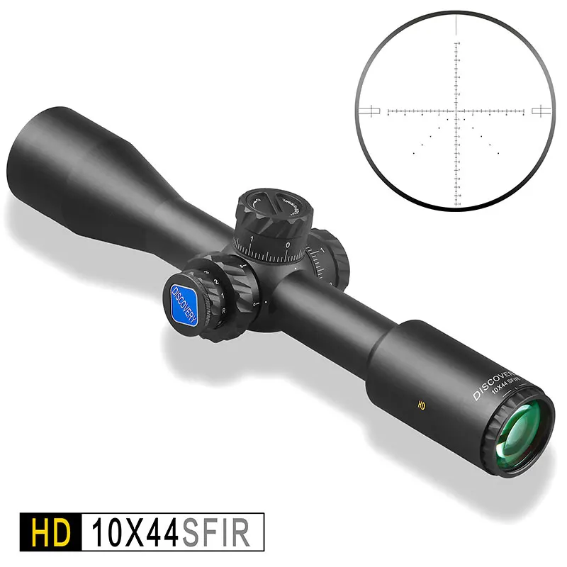 Охотничий оптический прицел Discovery HD 10x44 SFIR с фиксированной мощностью для