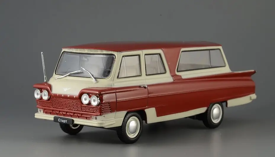 NEW USSR BUS 1/43 Scale Minibus START Bus diecast Alloy toy car model for collection gift