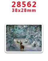 28562 30 шт. плоское украшение из смолы Рождество смолы pr28695 - Цвет: 28562