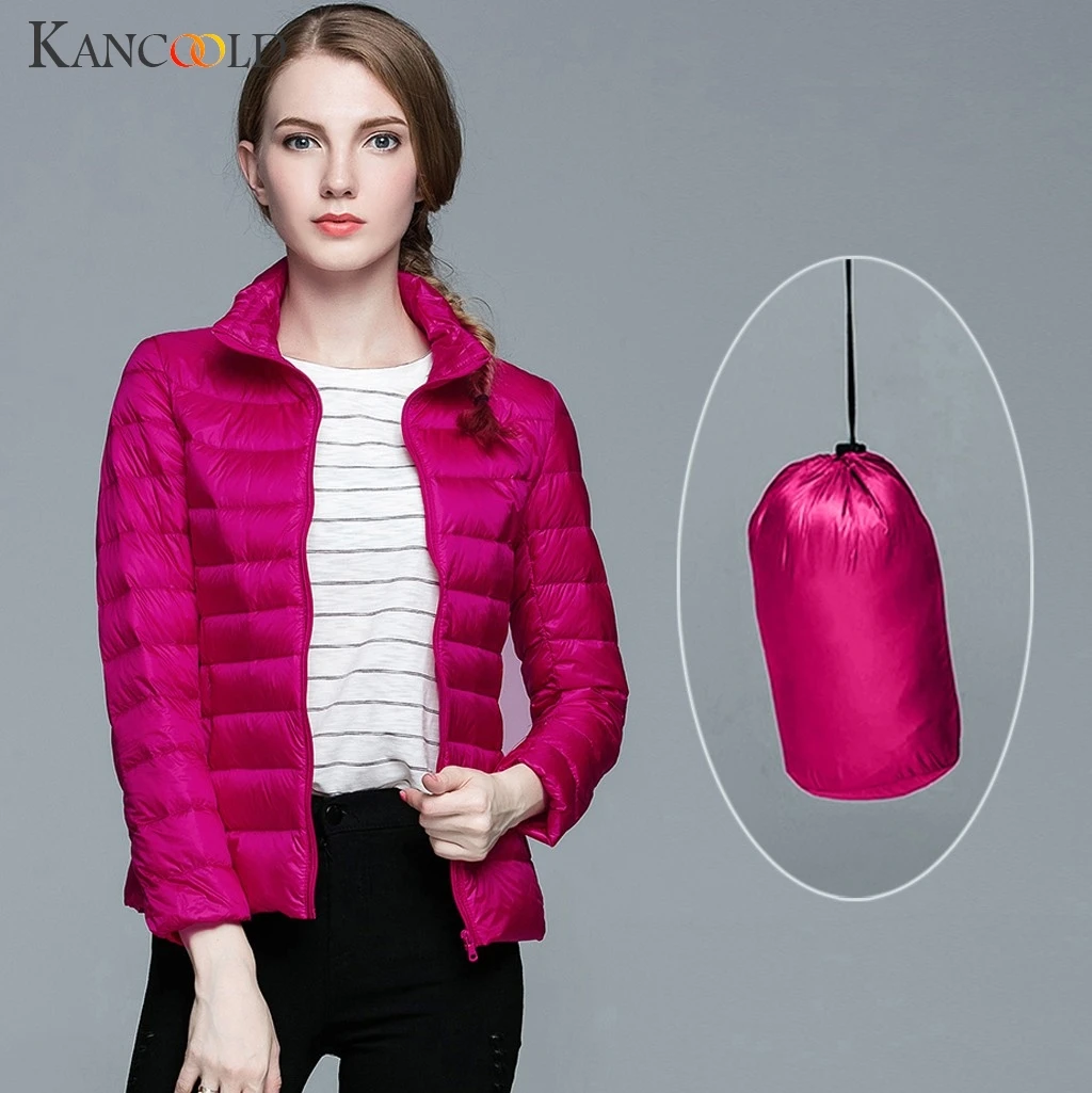 lower price  KANCOOLD 2019 Women Jacket Short Down Outwear Female Winter Coat Cotton Padded Warm Jacket Outwear 
