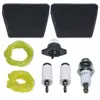 Air Fuel Filter Line Spark Plug wPrimer Bulb Kit For Poulan Craftsman Chainsaw Spare Tool Part 530037793 бензопила 4