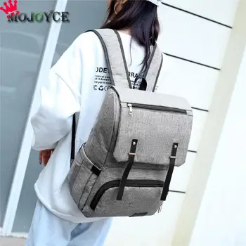 

Hot Sale Backpacks Skillful Manufacture Mummy Maternity Nappy Shoulder Bag Waterproof Oxford USB Nursing Diaper Backpack