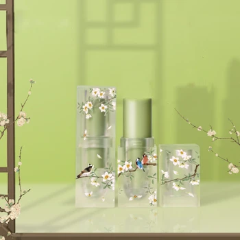 

3.5ML Small Fresh Scrub Square Lipstick Tube Empty Lip Balm Container Lip Tubes DIY With Sample Pack Bottle Makeup Tool