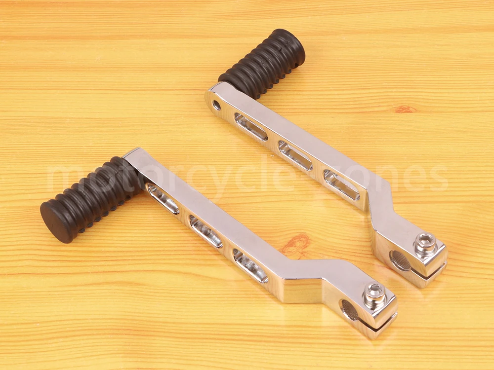 

Motorcycle Pedal Heel Toe Gear Shifter Shift Lever W/ Shift Peg Chrome For Harley Softail Touring Electra Glide Road Glide