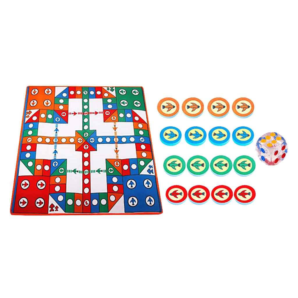 82x82cm Play Baby Ludo Mat Crawling Floor Pad Soft Blanket Kids Camping