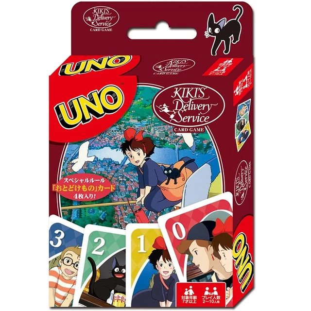Mattel Games Uno Card Minions Pokemon Dragon Ball One Piece Super Mario Totoro Kiki S Delivery Service Doraemon Card Game Poker Card Games Aliexpress