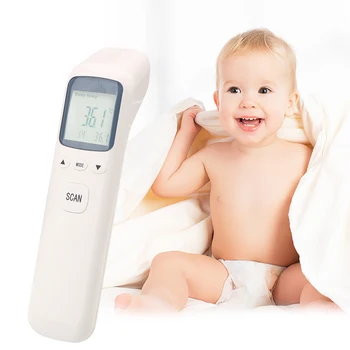 

Digital LCD Non-Contact Infrared Thermometer Body Measurement Forehead Ear Baby Thermometer Infrared