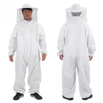 

New Cotton Beekeepers Bee Suit Professional Full Body Bee Remover Gloves Hat Clothes Jaket Protective Suit Beekeeping Equipment