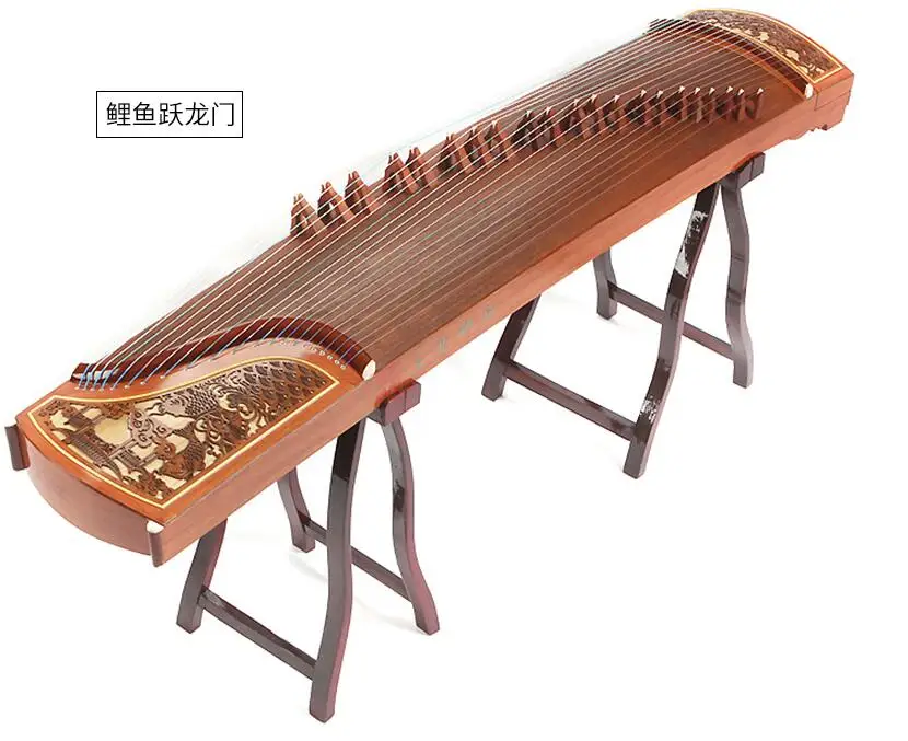 Профессиональный 21 струнный китайский zither белая сосна твердая древесина guzheng профессиональные копки вставки solidwood Gu zheng zither