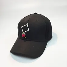 Женская и мужская хлопковая кепка с металлическим покрытием, бейсболка с розой, бейсболка s, хип-хоп кепка от солнца для женщин и мужчин, модная бейсболка кепка 11,25