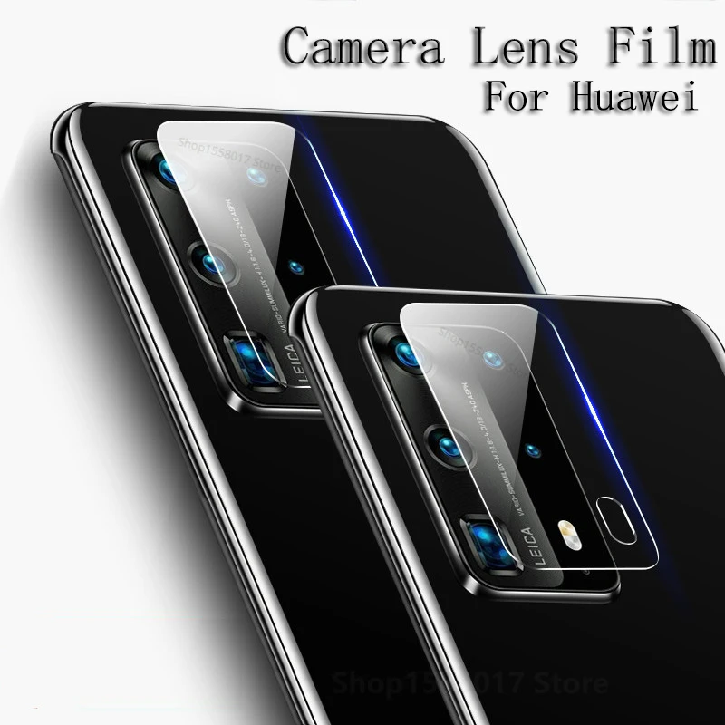 Задняя крышка пленка для Huawei P40 Plus P30 Pro Lite P20 Защитная задней камеры мягкое стекло