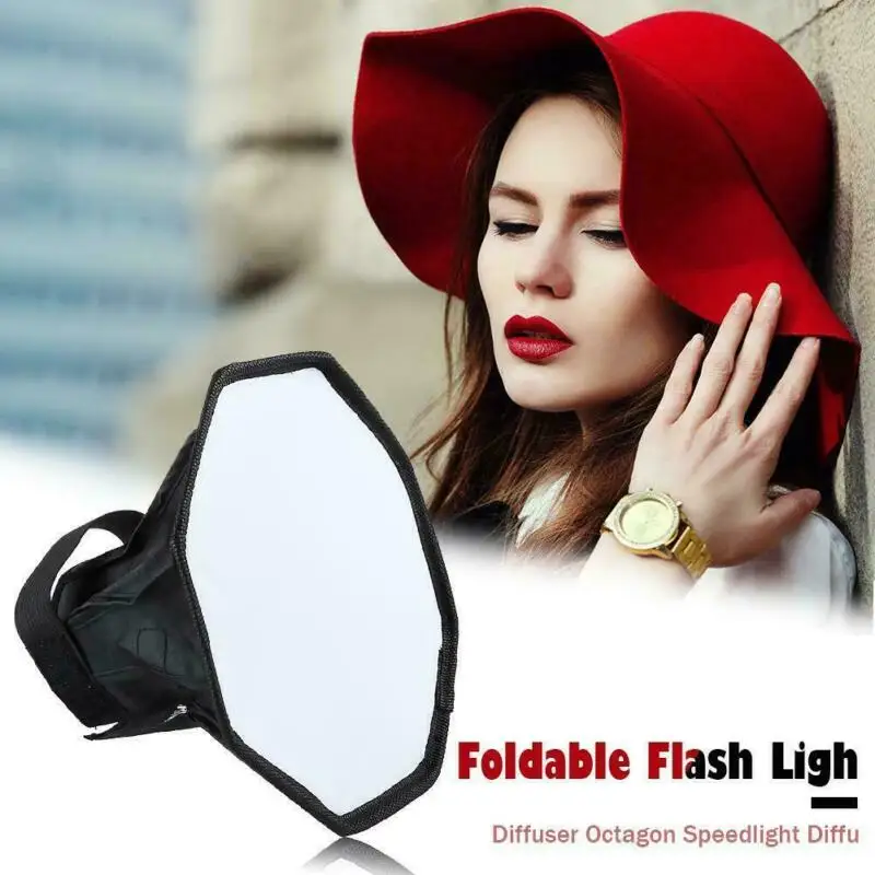 2020 Newest Hot Flash Light Diffuser Light Sphere Octagon Speedlight