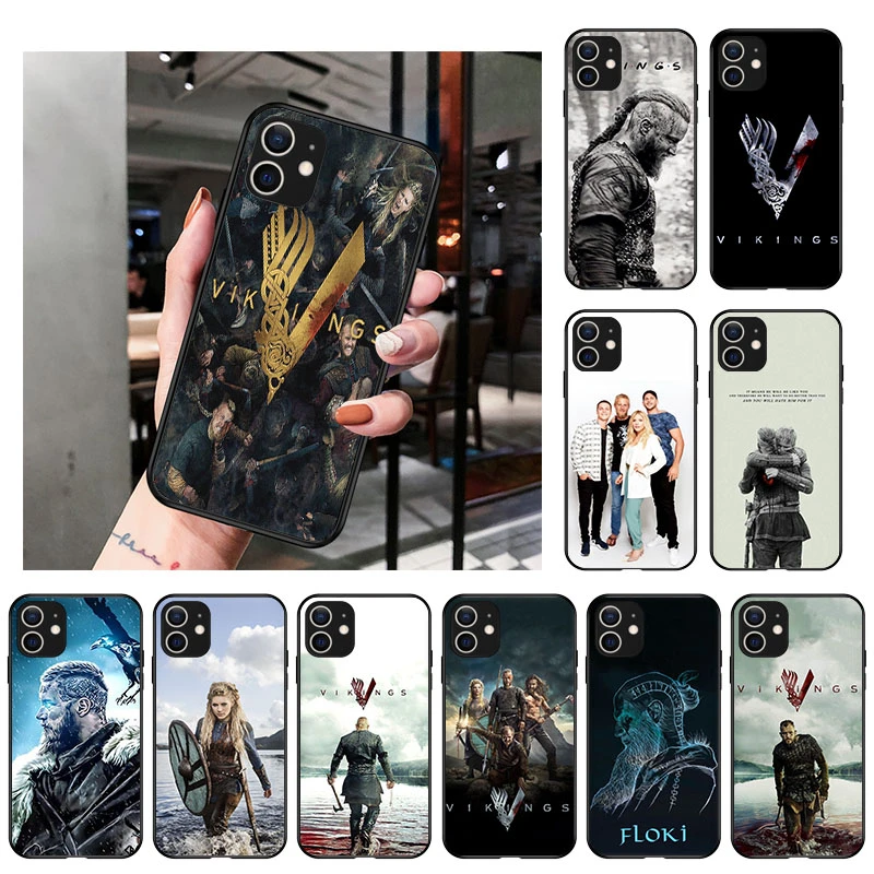 Vikings Travis Fimmel Black Matte Soft TPU Silicone Phone Case For iPhone 13 XR 12 11 Pro Max X XS 7 8 6 6S Plus SE2020 Cover best cases for iphone 13 