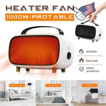 1500W Electric Heaters Fan countertop Mini home room handy Fast Power saving Warmer for Winter PTC Ceramic Heating White 1500W Electric Heaters Fan countertop Mini home room handy Fast Power saving Warmer for Winter PTC Ceramic Heating White