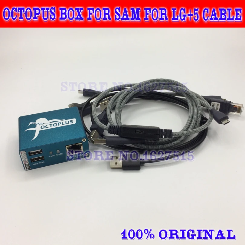 Gsmjustoncct новейшая коробка octopus / Octoplus для SAMSUNG и lg + 5 кабелей SAM Unlock Flash|Детали