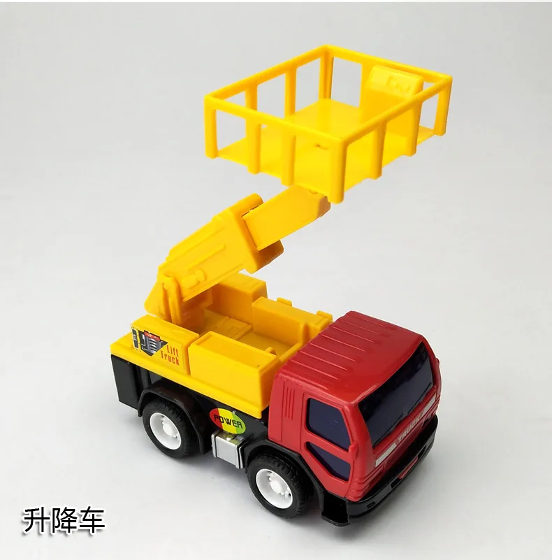 Детская игрушка маленький бульдозер экскаватор детский экскаватор-погрузчик Миксер Модель есть ВОИН инженерный автомобиль маленький