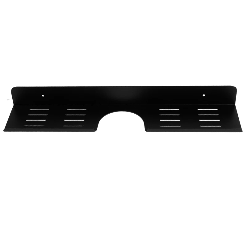 

Modern Black Bathroom Shelf Bathroom Faucet Wall-mount Rack Bathroom Mirror Front Washbasin Kitchen Storage Rack