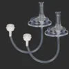 2Set Baby Bottle Straw Cup Straw Accessories Replacement Wide Mouth Caliber Silicone Feeding Accessories 1