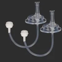 2Set Baby Bottle Straw Cup Straw Accessories Replacement Wide Mouth Caliber Silicone Feeding Accessories 1