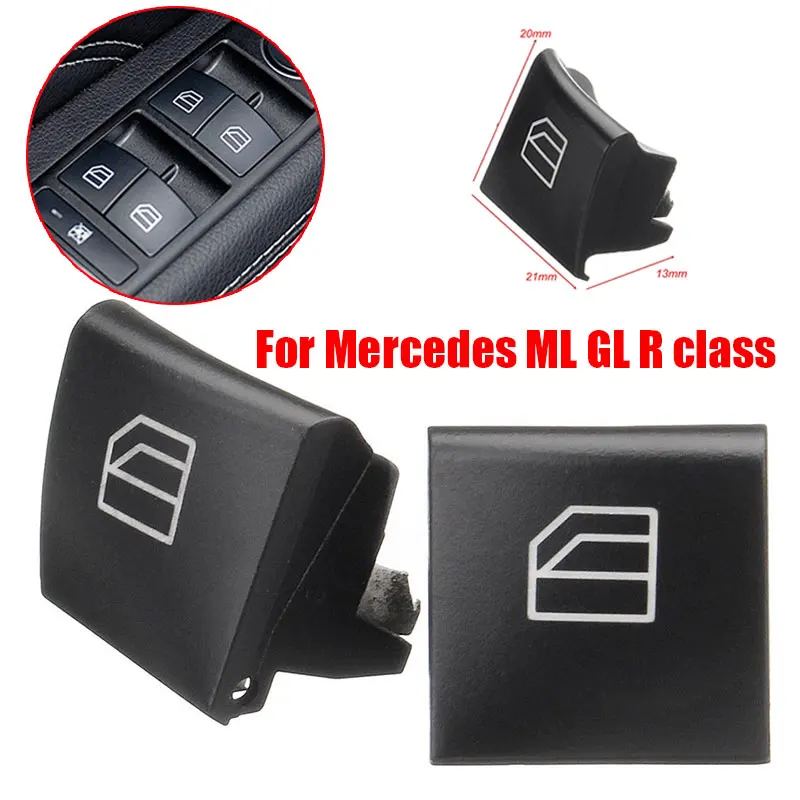 Vehemo 2 Pcs Spare Window Lifter Switch Push Button Lifter Switch Convenient Window Switch Safety Replacement Car
