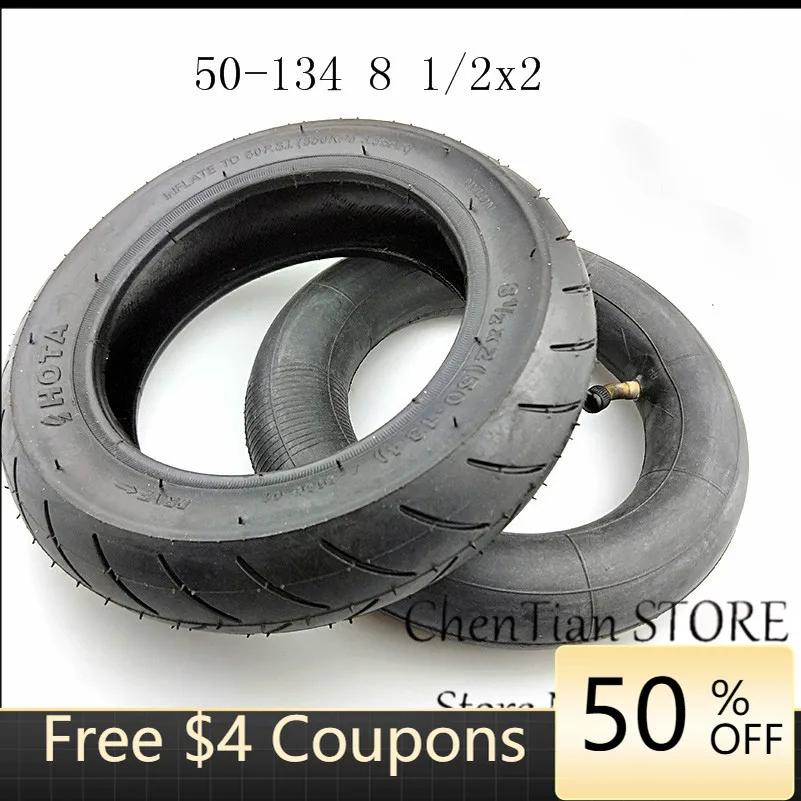 8 1 2x2 50-134 Thickened Electric Scooter Tire Inner Outer For INOKIM Night 